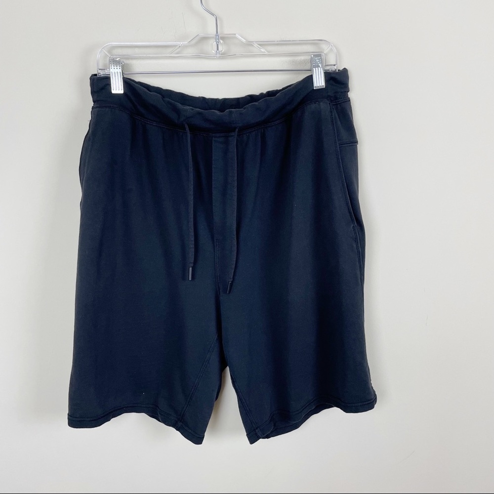 Lululemon Clock Out French Terry Shorts 11” Black